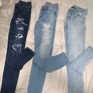 AMERICAN EAGLE SKINNY JEAN BUNDLE